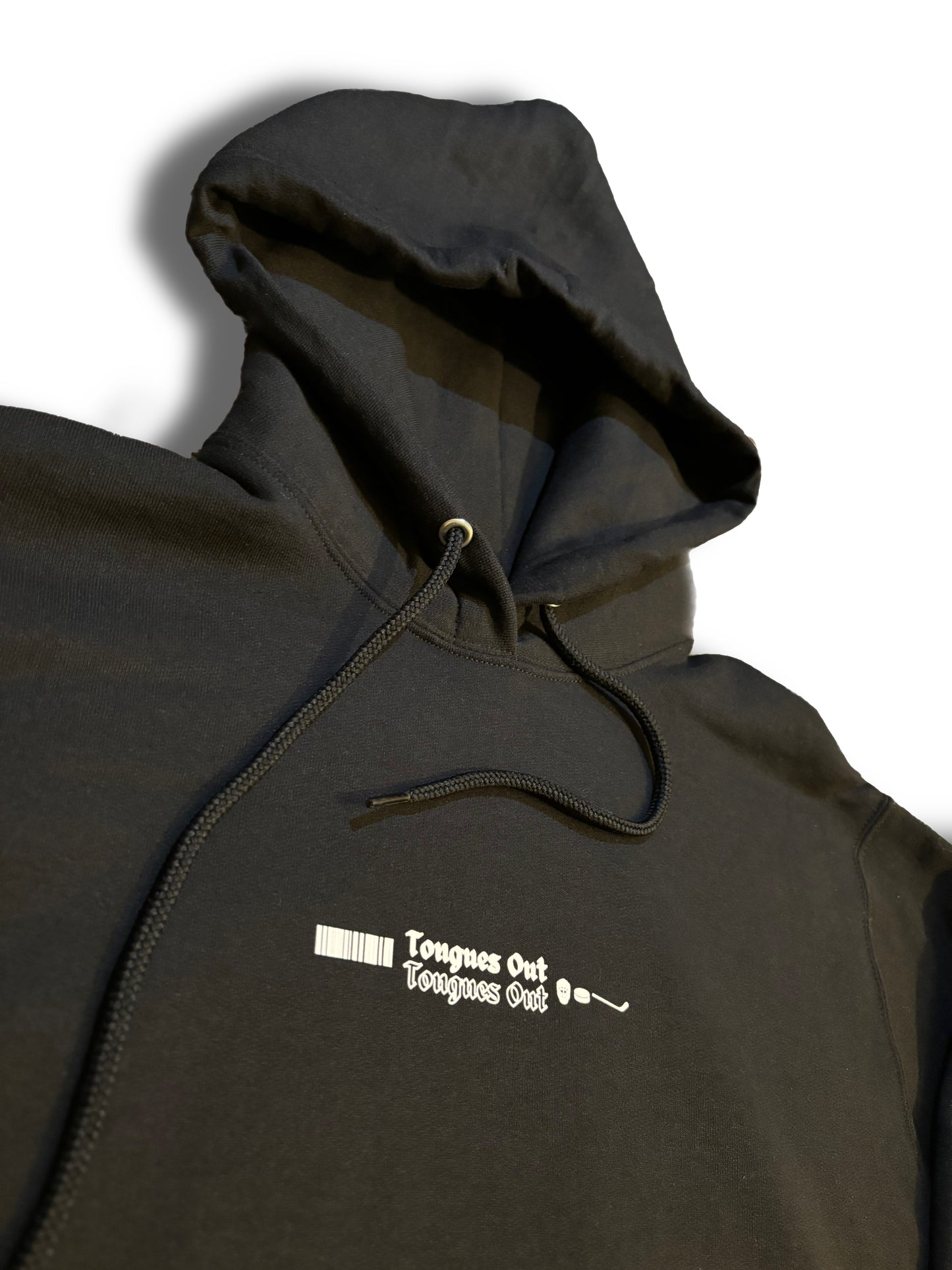 Tongues Out Black Hoodie