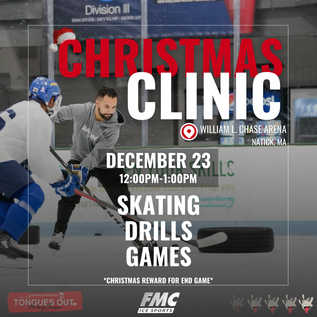 Tongues Out Hockey Christmas Clinic